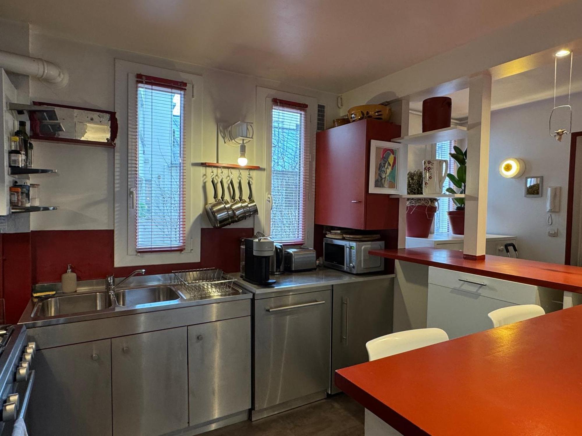 Red Flat Paris Apartment Ngoại thất bức ảnh